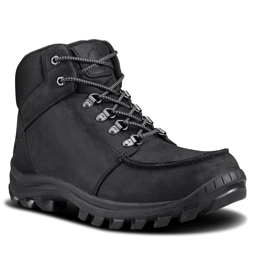 Timberland Mens Winter Boots Snowblades Mid - Black - India HW3570849